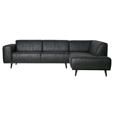 BePureHome Statement Hjørnesofa Højrevendt Suedine - Black ❤ Stort online udvalg i BePureHome ❤ Billig fragt og hurtig levering 2 - 5 hverdage ❤ Varenummer: BYH-2180509 / Ean: 8714713091317 på lager - Udsalg på Sofa - Over 785 kendte brands på udsalg