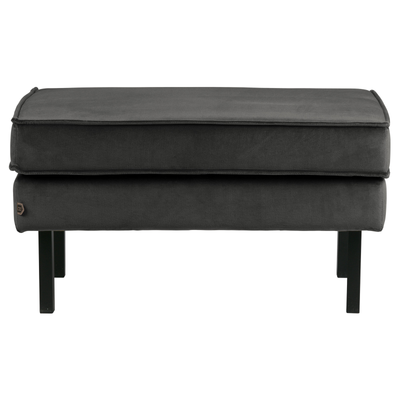 BePureHome Rodeo Puf På Ben Velour - Anthracite ❤ Stort online udvalg i BePureHome ❤ Billig fragt og hurtig levering 2 - 5 hverdage ❤ Varenummer: BYH-2185700 / Ean: 8714713082506 på lager - Udsalg på Puf - Over 350 kendte brands på udsalg