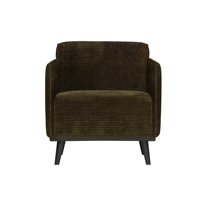 BePureHome Statement Lænestol Flat Rib - Warm Green ❤ Stort online udvalg i BePureHome ❤ Billig fragt og hurtig levering 2 - 5 hverdage ❤ Varenummer: BYH-2180581 / Ean: 8714713140251 på lager - Udsalg på Lænestole - Over 350 kendte brands på udsalg