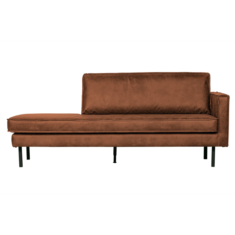 Produktbillede af Rodeo Daybed Højrevendt Cognac på tilbud i høj kvalitet
