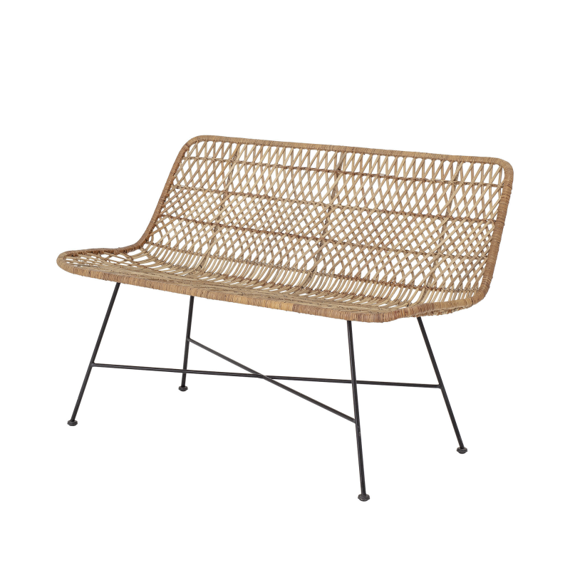 Bloomingville Hallie Sofa - Natur - Rattan ❤ Stort online udvalg i Bloomingville ❤ Billig fragt og hurtig levering 2 - 5 hverdage ❤ Varenummer: BYH-2317184 / Ean: 5711173270644 på lager - Udsalg på Sofa - Over 857 kendte brands på udsalg