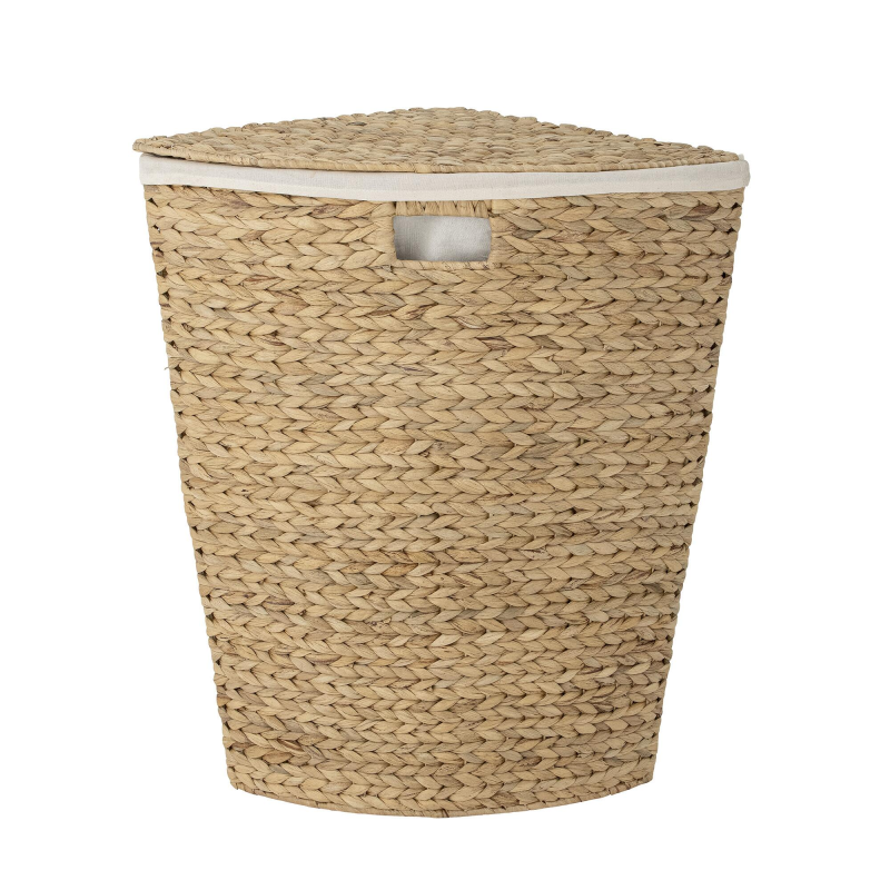 Bloomingville Soya Vasketøjskurv i vandhyacint - natur ❤ Stort online udvalg i Bloomingville ❤ Billig fragt og hurtig levering 2 - 5 hverdage ❤ Varenummer: BYH-2715851 / Ean: 5711173310319 på lager - Udsalg på Kurve - Over 312 kendte brands på udsalg