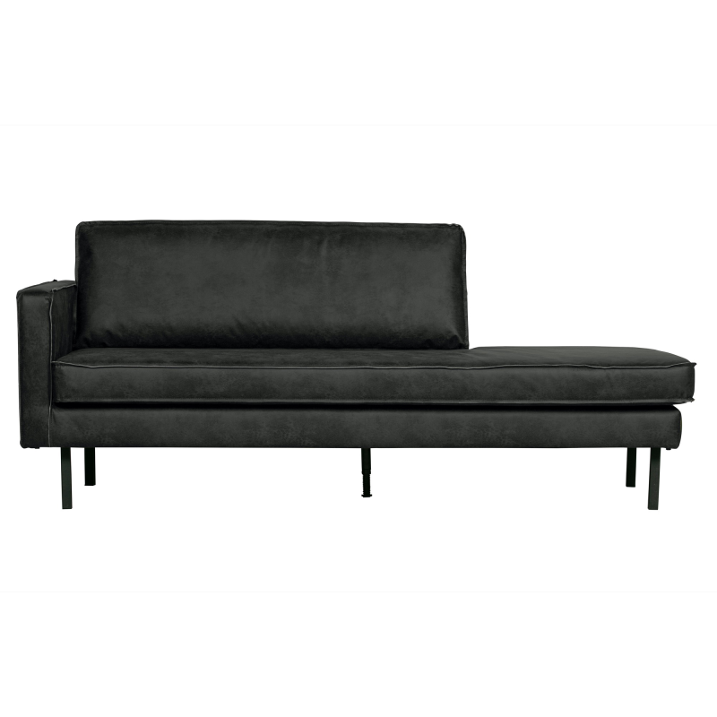 Produktbillede af Rodeo Daybed Venstrevendt Black på tilbud i høj kvalitet
