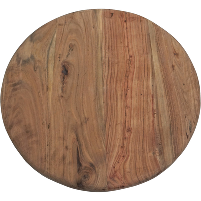 Trademark Living Sinan massiv bordplade i rustikt træ - Ø70 cm ❤ Stort online udvalg i Trademark Living ❤ Billig fragt og hurtig levering 2 - 5 hverdage ❤ Varenummer: BYH-2289842 / Ean: 5740002229058 på lager - Udsalg på Cafeborde - Over 324 kendte brands på udsalg
