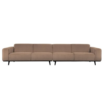 BePureHome Statement Xl 4-pers Sofa 372 cm Boucle - Nougat ❤ Stort online udvalg i BePureHome ❤ Billig fragt og hurtig levering 2 - 5 hverdage ❤ Varenummer: BYH-2180530 / Ean: 8714713118410 på lager - Udsalg på Sofa - Over 324 kendte brands på udsalg