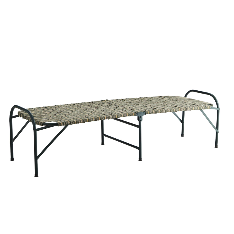 Madam Stoltz Foldud daybed i grøn og khaki ❤ Stort online udvalg i Madam Stoltz ❤ Billig fragt og hurtig levering 2 - 5 hverdage ❤ Varenummer: BYH-2702031 / Ean: 2501073847113 på lager - Udsalg på Daybed - Over 312 kendte brands på udsalg