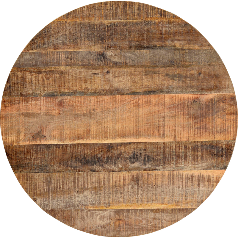 Trademark Living Clint bordplade i rustikt mangotræ - Ø70 cm ❤ Stort online udvalg i Trademark Living ❤ Billig fragt og hurtig levering 2 - 5 hverdage ❤ Varenummer: BYH-2289772 / Ean: 5740002218786 på lager - Udsalg på Cafeborde - Over 785 kendte brands på udsalg
