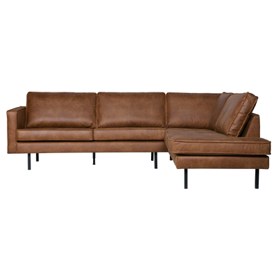 BePureHome Rodeo Hjørnesofa Højrevendt - Cognac ❤ Stort online udvalg i BePureHome ❤ Billig fragt og hurtig levering 2 - 5 hverdage ❤ Varenummer: BYH-2070946 / Ean: 8714713090983 på lager - Udsalg på Sofa - Over 360 kendte mærker på udsalg