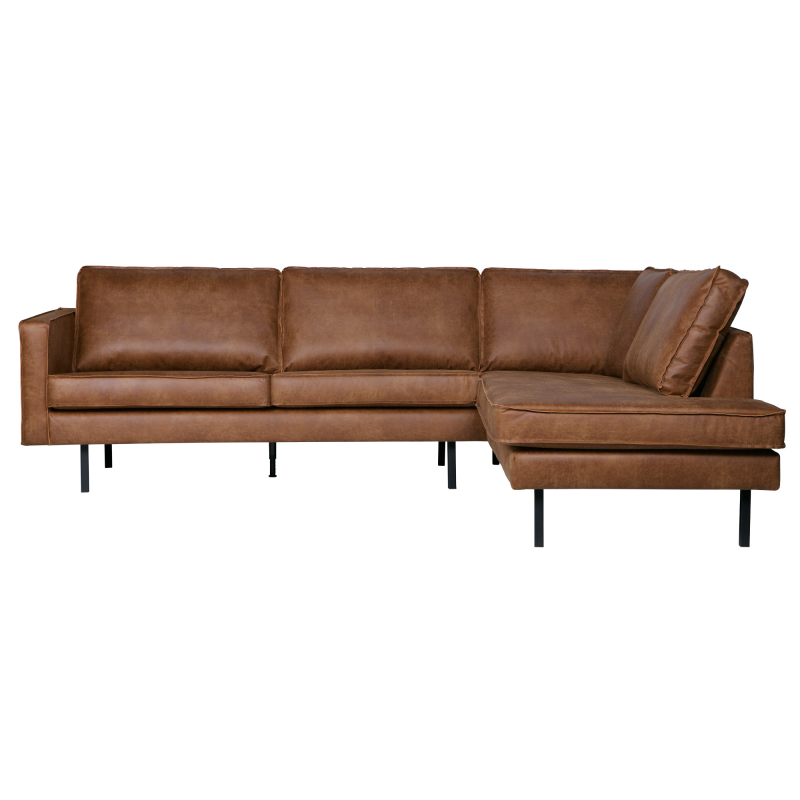 BePureHome Rodeo Hjørnesofa Højrevendt - Cognac ❤ Stort online udvalg i BePureHome ❤ Billig fragt og hurtig levering 2 - 5 hverdage ❤ Varenummer: BYH-2070946 / Ean: 8714713090983 på lager - Udsalg på Sofa - Over 360 kendte mærker på udsalg
