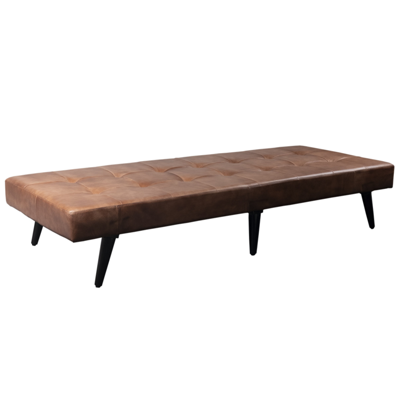 FuhrHome Milan Daybed i RoBrun Bøffel læder ❤ Stort online udvalg i FuhrHome ❤ Billig fragt og hurtig levering 2 - 5 hverdage ❤ Varenummer: BYH-2219694 / Ean: 5714269635235 på lager - Udsalg på Daybed - Over 324 kendte brands på udsalg