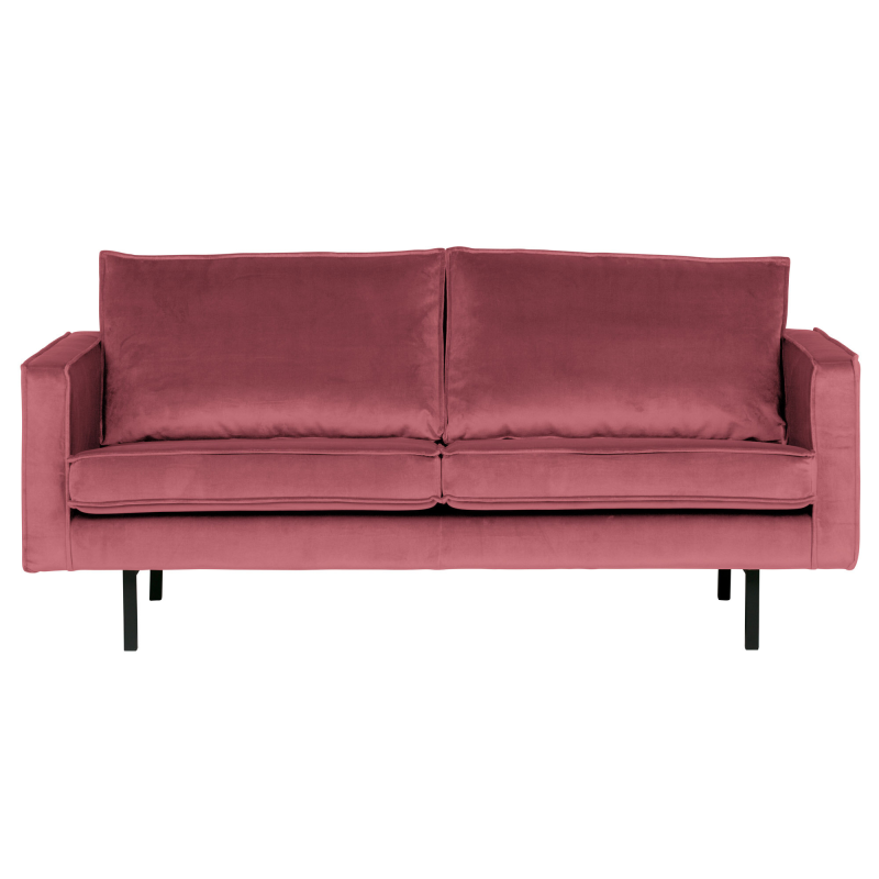 BePureHome Rodeo 2,5-pers Sofa Velour - Pink ❤ Stort online udvalg i BePureHome ❤ Billig fragt og hurtig levering 2 - 5 hverdage ❤ Varenummer: BYH-2185588 / Ean: 8714713065585 på lager - Udsalg på Sofa - Over 785 kendte brands på udsalg