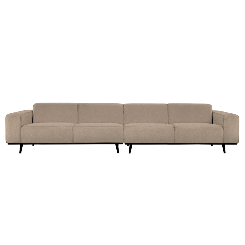 BePureHome Statement Xl 4-pers Sofa 372 cm Boucle - Beige ❤ Stort online udvalg i BePureHome ❤ Billig fragt og hurtig levering 2 - 5 hverdage ❤ Varenummer: BYH-2180525 / Ean: 8714713117925 på lager - Udsalg på Sofa - Over 324 kendte brands på udsalg