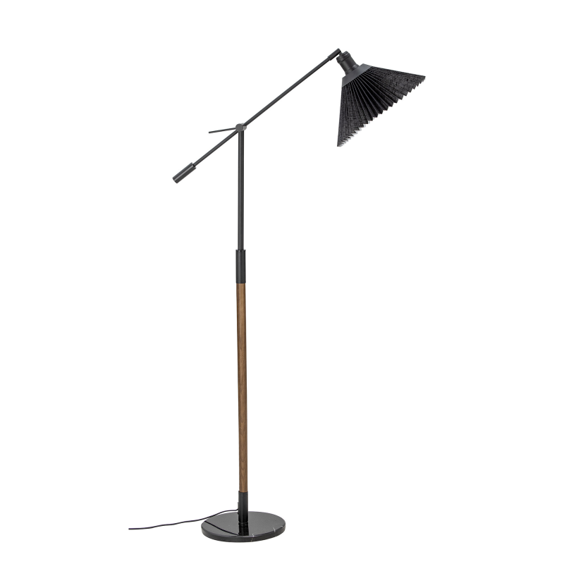 Bloomingville Gulv Lampe i sort linen - Polus ❤ Stort online udvalg i Bloomingville ❤ Billig fragt og hurtig levering 2 - 5 hverdage ❤ Varenummer: BYH-2549628 / Ean: 5711173280353 på lager - Udsalg på Gulvlamper - Over 785 kendte brands på udsalg