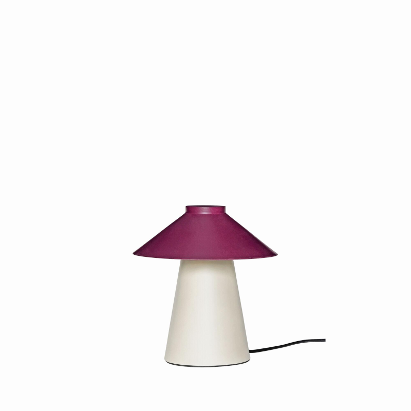 Hübsch Interiør Chipper Bordlampe - Burgundy, Sand ❤ Stort online udvalg i Hübsch Interiør ❤ Billig fragt og hurtig levering 2 - 5 hverdage ❤ Varenummer: BYH-2695850 / Ean: 5712772126509 på lager - Udsalg på Bordlamper - Over 324 kendte brands på udsalg