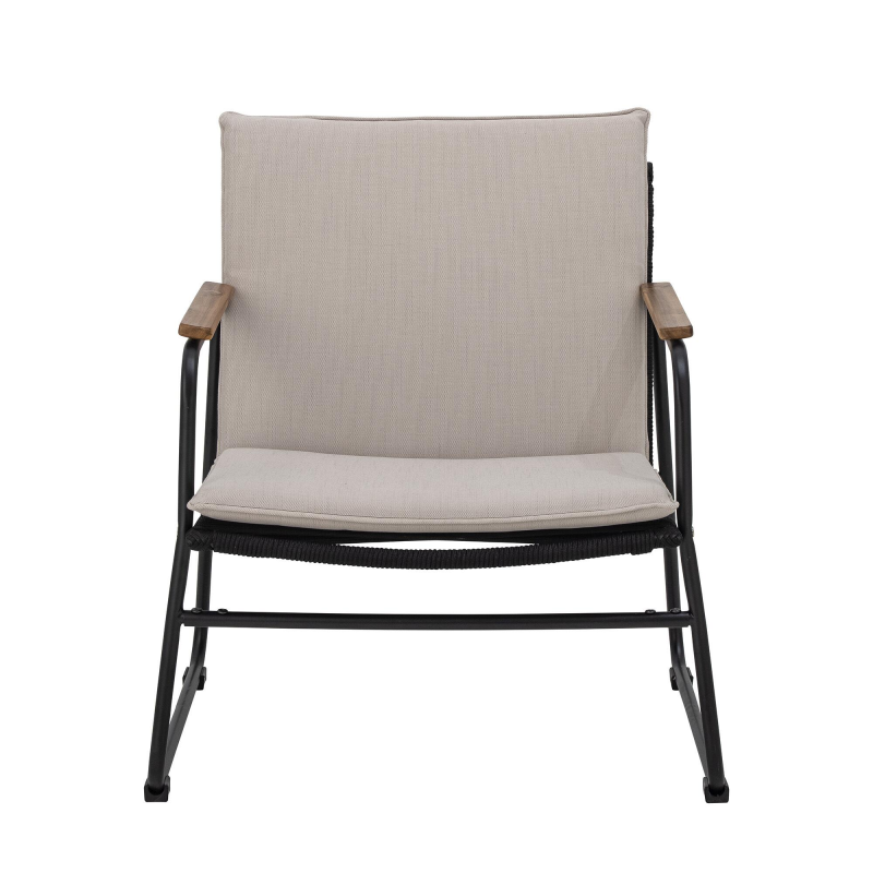 Bloomingville Hampton Lounge Stol i metal - sort ❤ Stort online udvalg i Bloomingville ❤ Billig fragt og hurtig levering 2 - 5 hverdage ❤ Varenummer: BYH-2715798 / Ean: 5711173305483 på lager - Udsalg på Lænestole - Over 785 kendte brands på udsalg