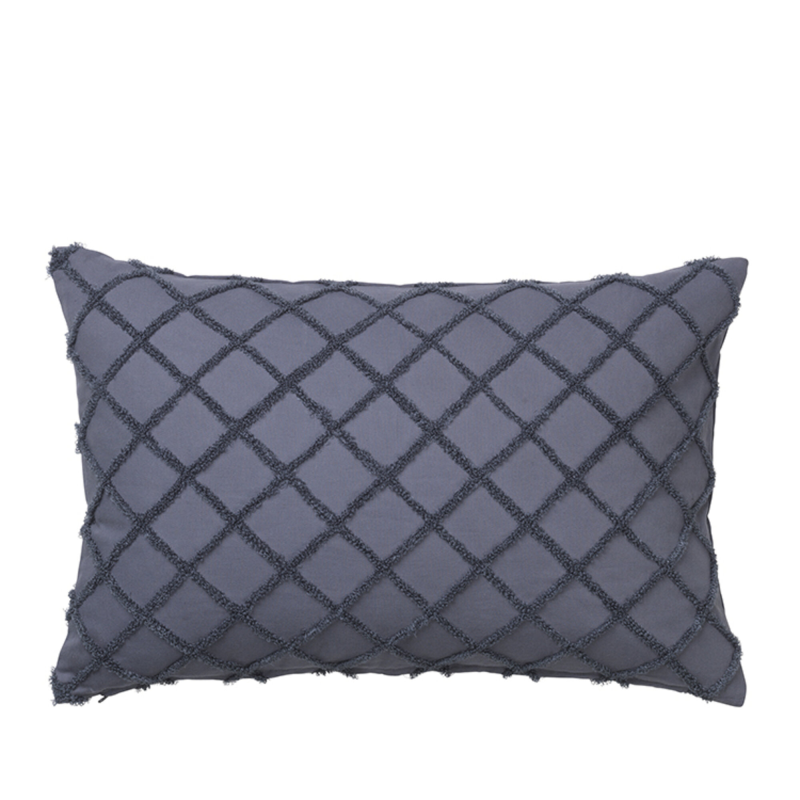 Broste Copenhagen Pudebetræk ´Magne´ Bomuld i Grå ❤ Stort online udvalg i Broste Copenhagen ❤ Billig fragt og hurtig levering 2 - 5 hverdage ❤ Varenummer: BYH-1746207 / Ean: 5710688176632 på lager - Udsalg på Puder - Over 434 design mærker på udsalg