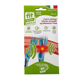 Detaljeret produktbillede af FIT plaster til knæ 3 plastre på tilbud