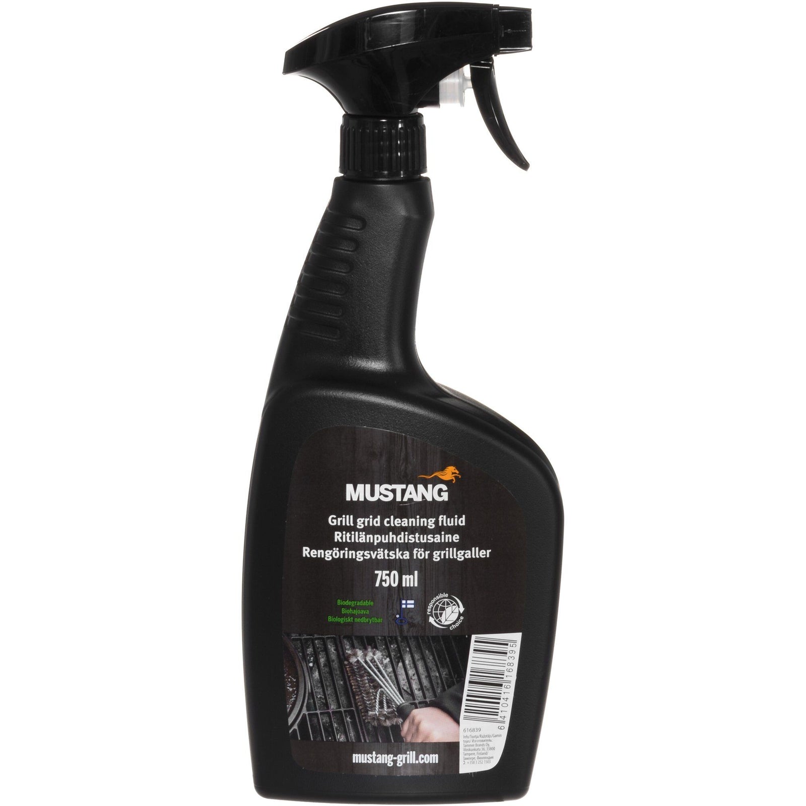 Mustang Mustang Rengøringsvæske til grillrist, 750 ml – detaljebillede (Rengøringsmidler)