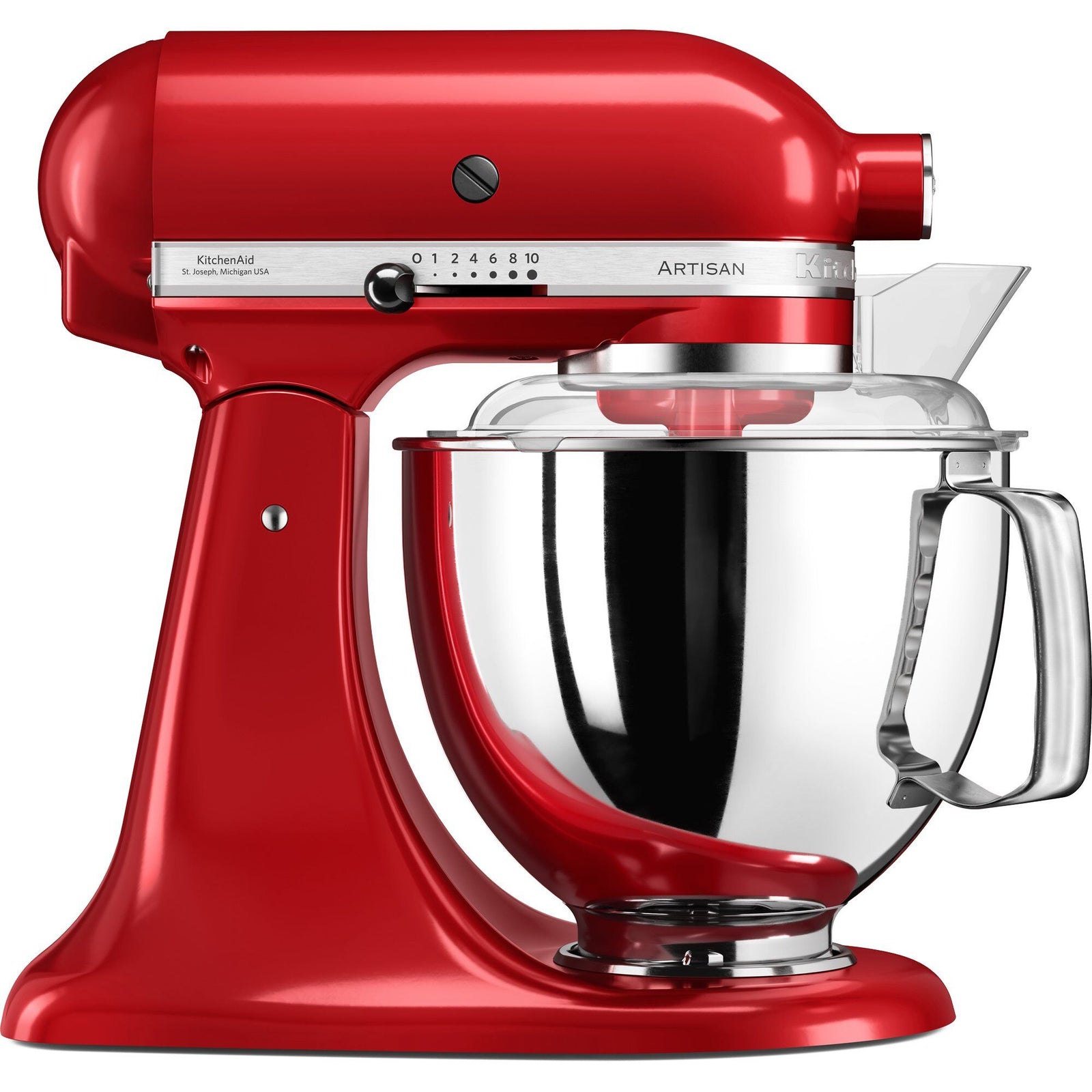 Kitchenaid Kitchenaid Artisan 5KSM175PSEER røremaskine, rød – produktvisning (Røremaskiner)