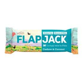 Detaljeret produktbillede af Flapjack cashew og kokos 80g. på tilbud