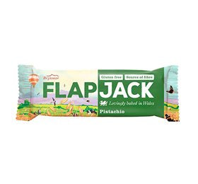 Detaljeret produktbillede af Flapjack Pistacie 80g. på tilbud