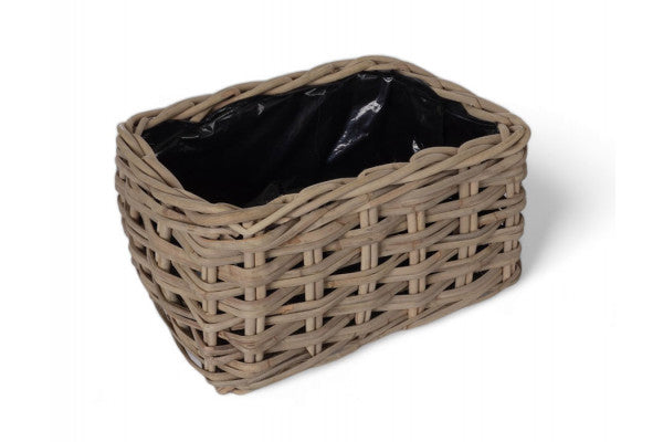 Produktbillede af Fletkurv Kubu Naturrattan 46x64 cm på tilbud i høj kvalitet