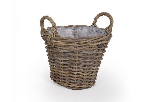 Produktbillede af Fletkurv Naturrattan Ø:30 cm på tilbud i høj kvalitet