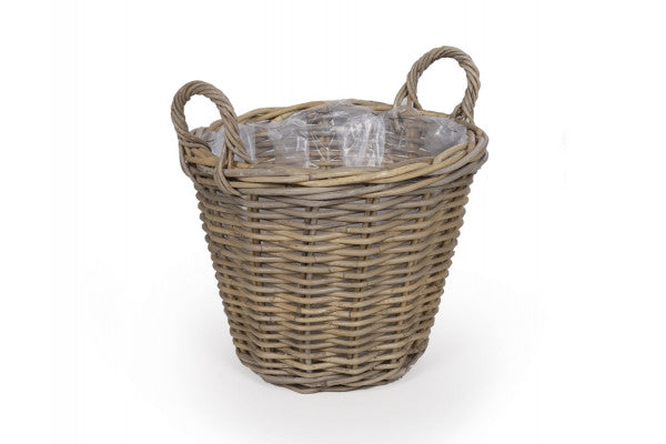 Produktbillede af Fletkurv Naturrattan Ø:35 cm på tilbud i høj kvalitet