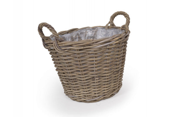 Produktbillede af Fletkurv Naturrattan Ø:40 cm på tilbud i høj kvalitet