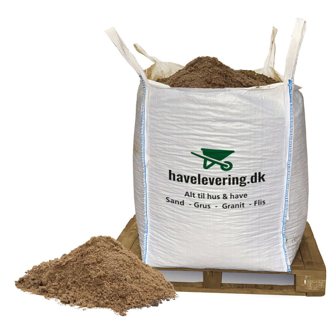 Produktbillede af Flisesand/afrettersand 0-4 MM. Frit leveret i hele Danmark. på tilbud i høj kvalitet