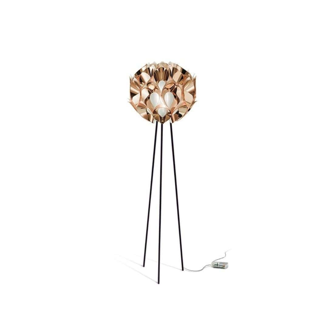 Produktbillede af Flora Gulvlampe Kobber SLAMP i premium kvalitet