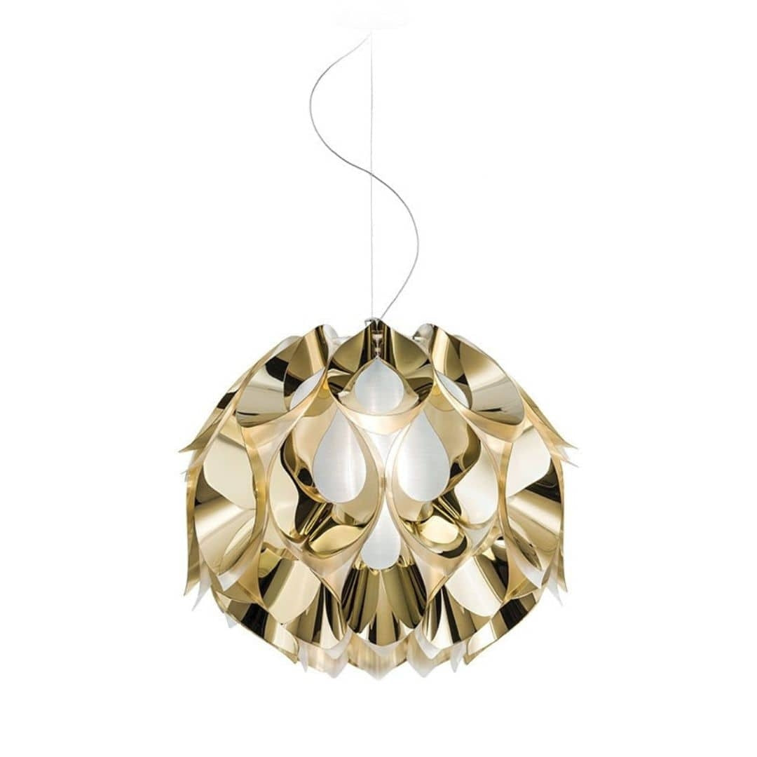 Produktbillede af Flora Pendel M Guld SLAMP i premium kvalitet