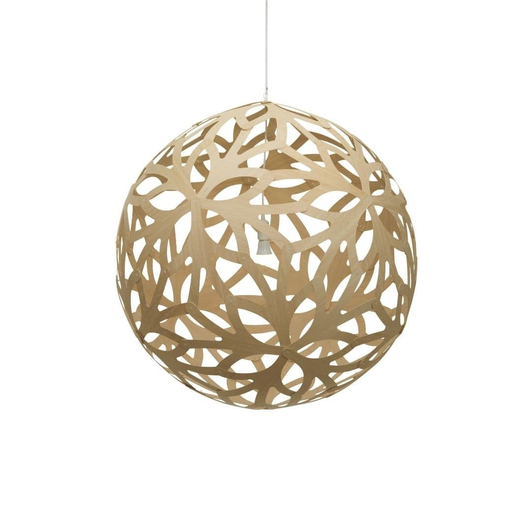 Floral Ø100 Pendel Bamboo David Trubridge