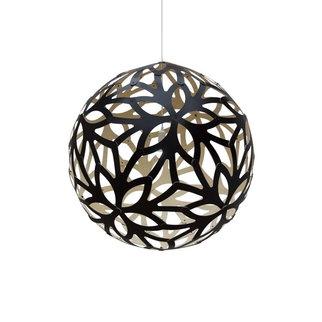 Produktbillede af Floral Ø100 Pendel Sort / Bamboo David Trubridge i premium kvalitet