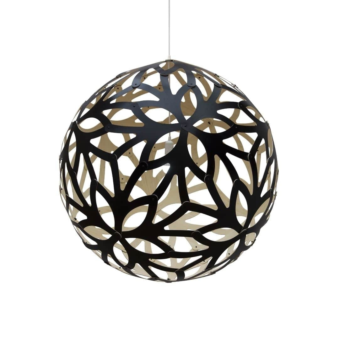 Produktbillede af Floral Ø120 Pendel Sort / Bamboo David Trubridge i premium kvalitet