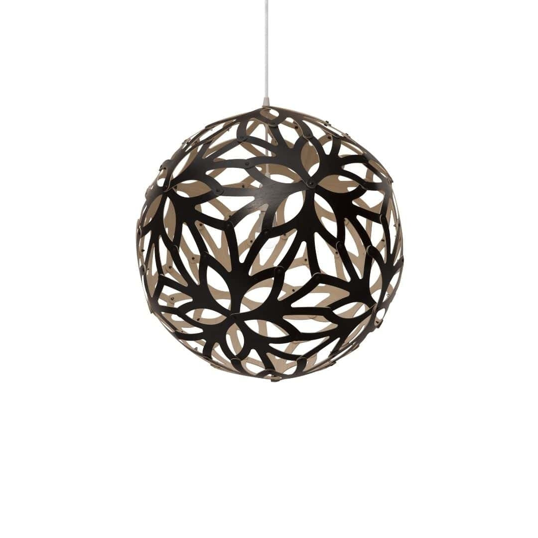 Produktbillede af Floral Ø80 Pendel Sort / Bamboo David Trubridge i premium kvalitet