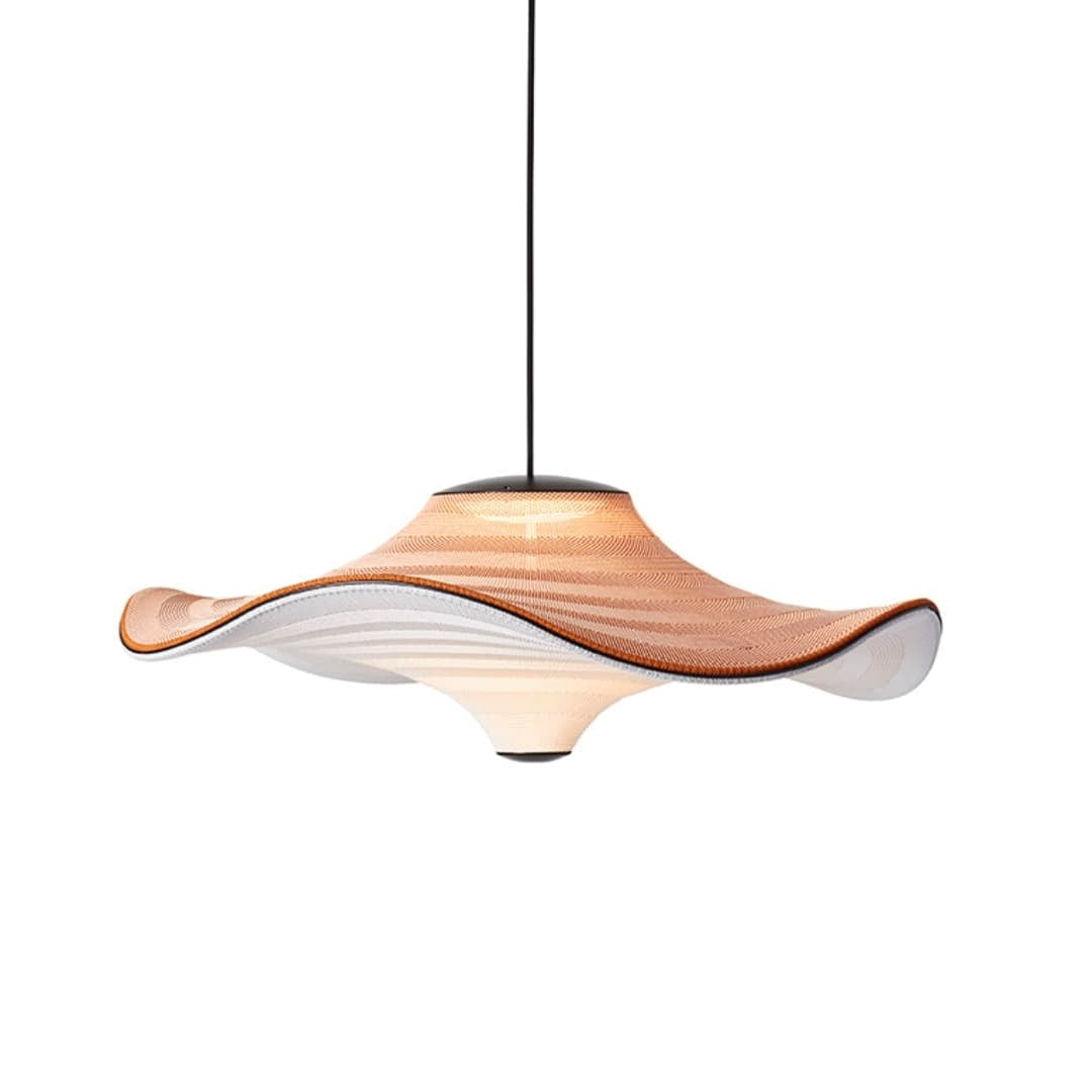 Produktbillede af Flying Pendel Ø96 Light Terracotta Made By Hand i premium kvalitet