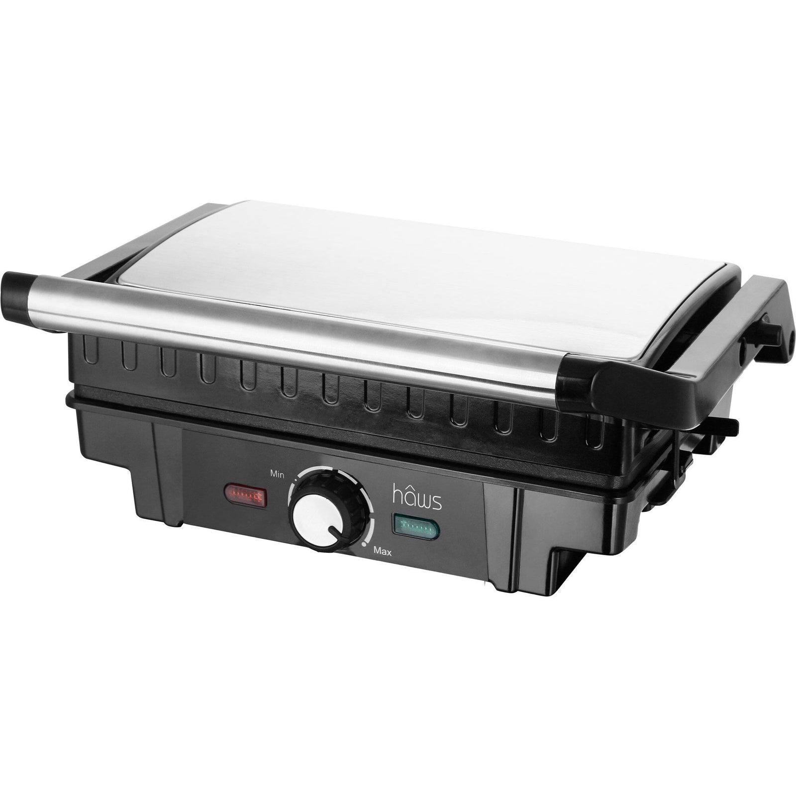 H ws H ws Falster bord-/paninigrill, sort/rustfri – produktfoto (Paninigrill)