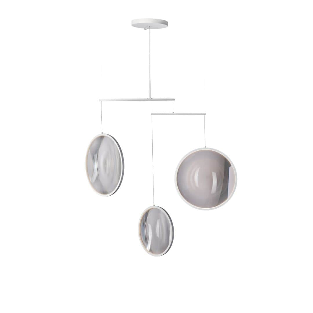 Produktbillede af Focus x3 Lysekrone Hvid DCW Editions i premium kvalitet
