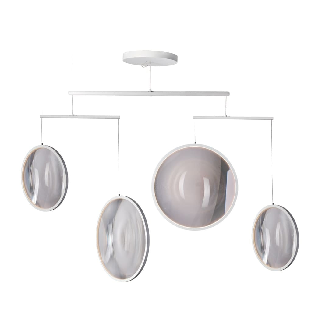 Produktbillede af Focus x4 Lysekrone Hvid DCW Editions i premium kvalitet