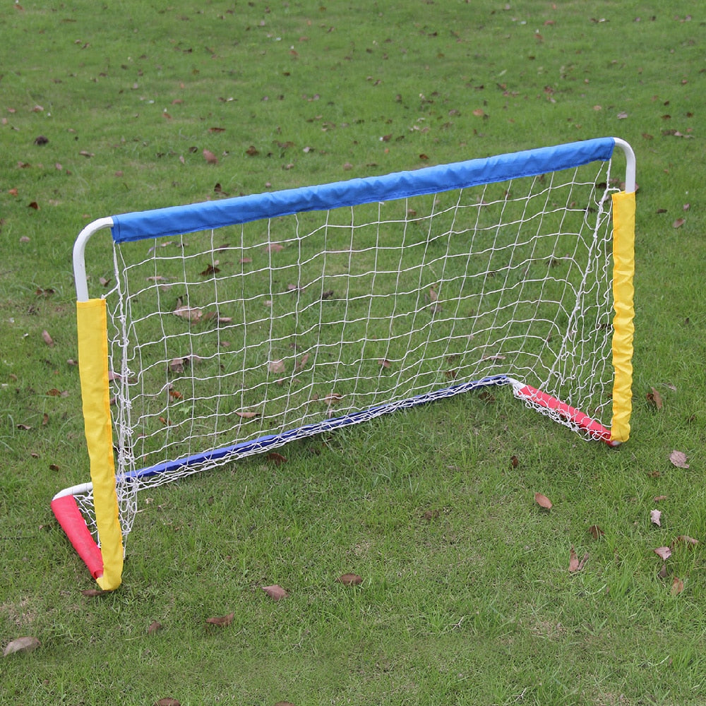 Produktbillede af Køb Kvalitets Fodboldmål 120 x 80 x 50 cm med stålramme på tilbud