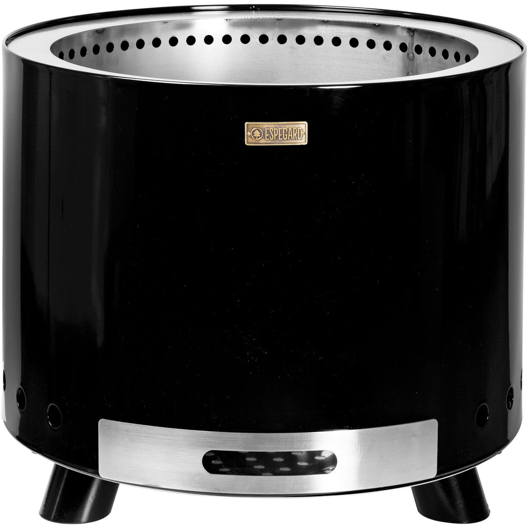 Espegard Espegard Pilar 50 ildtønde, sort – close-up (Ildsted & Bålfad)