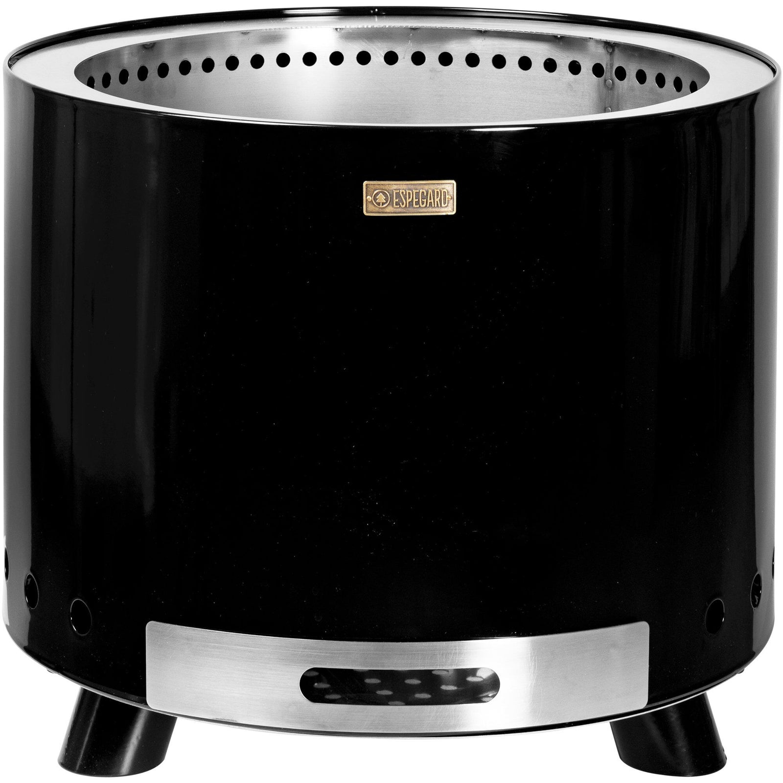 Espegard Espegard Pilar 50 ildtønde, sort – close-up (Ildsted & Bålfad)