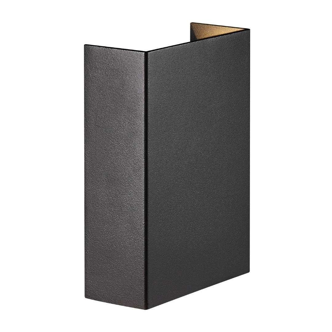 Produktbillede af Fold 10 Væglampe Sort Nordlux i premium kvalitet