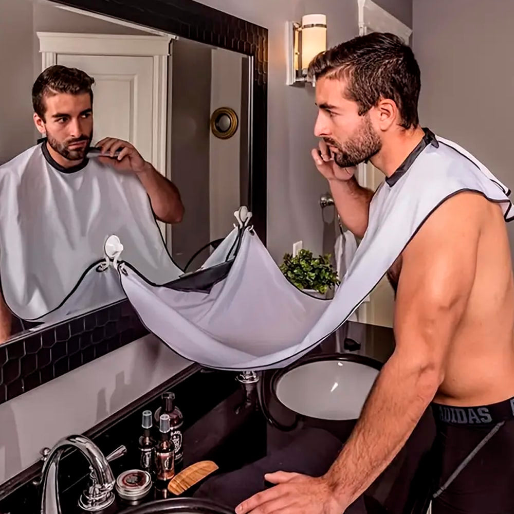 Produktbillede af Køb Forklæde Til Barbering / Trimning Af Skæg på tilbud