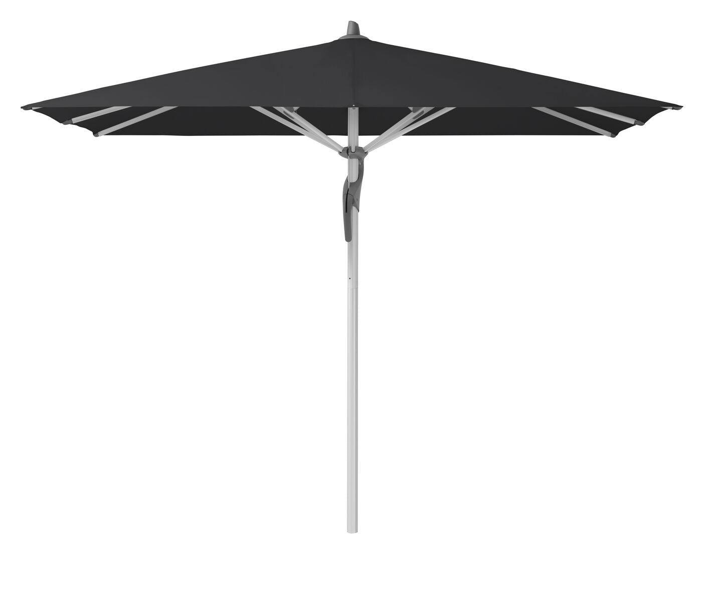 Produktbillede af FORTERO 350x350 cm u/frisekant Sort på tilbud