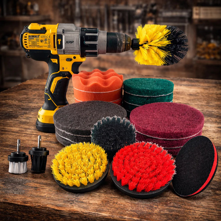 Rengøringsbørster 4-i-1 12-i-1 eller 22-i-1 12-i-1