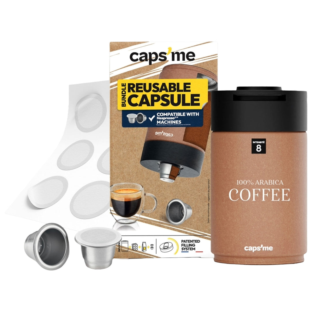 Capsme Capsme Kaffekapselsæt 9 x 15 cm ❤ produktbillede (Te- og Kaffekapsler)