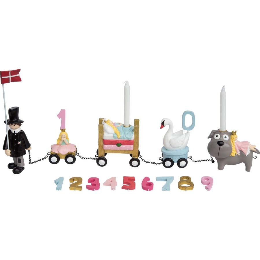 Produktbillede af Kids by Friis Fødselsdagstog HC. Andersen pige i premium kvalitet