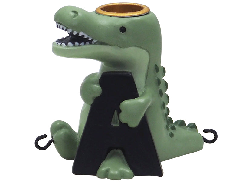 Produktbillede af Kids by Friis A bogstav med aligator til navnetog i premium kvalitet